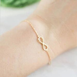 Infinity Love Gold Color Bracelet New